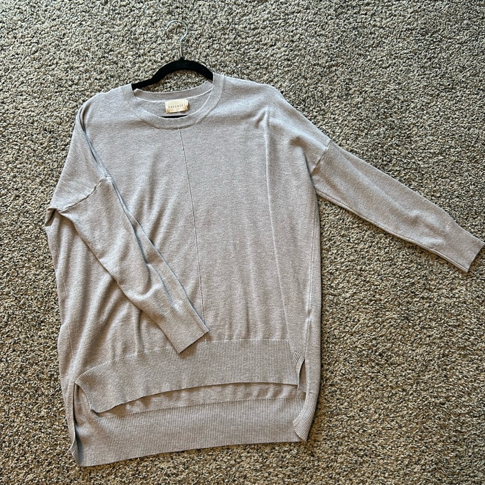 Dreamers gray sweater size S/M